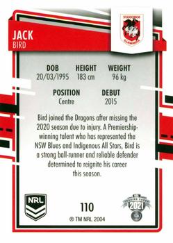 2021 NRL Elite #110 Jack Bird Back